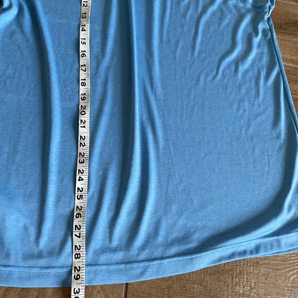 Columbia PFG Blue Short Sleeve Athletic Shirt Men's Large - Picture 8 of 8